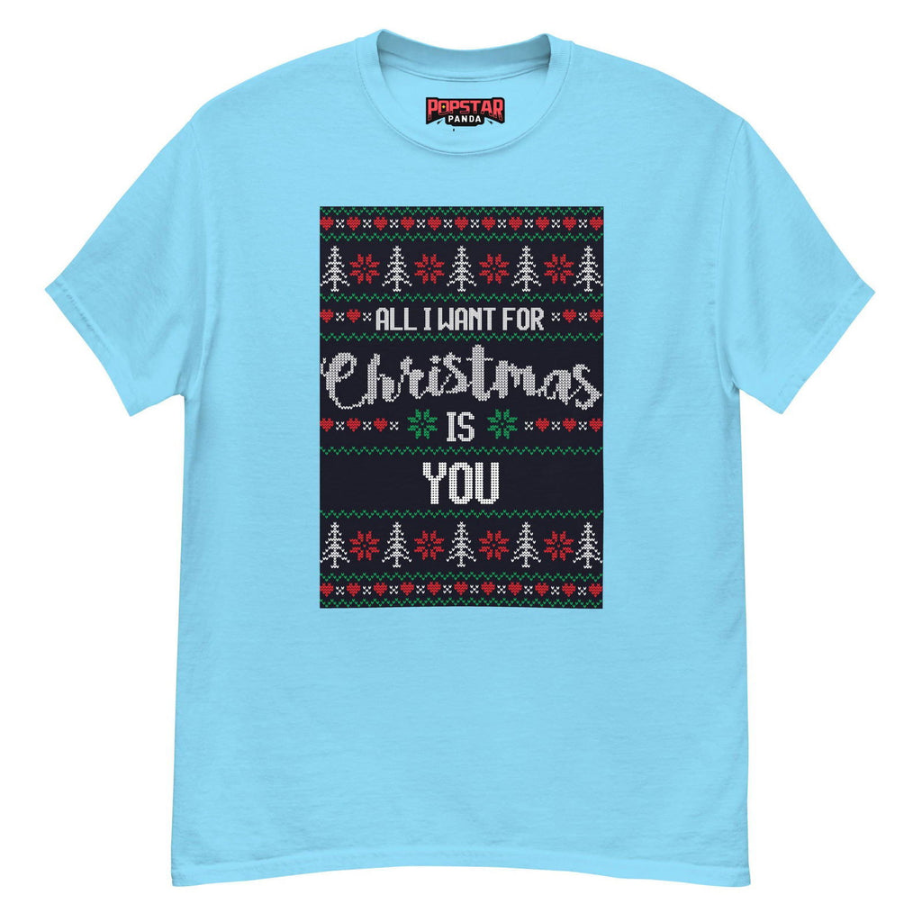 All I Want For Christmas Is You v2 Unisex T-Shirt - Popstar Panda