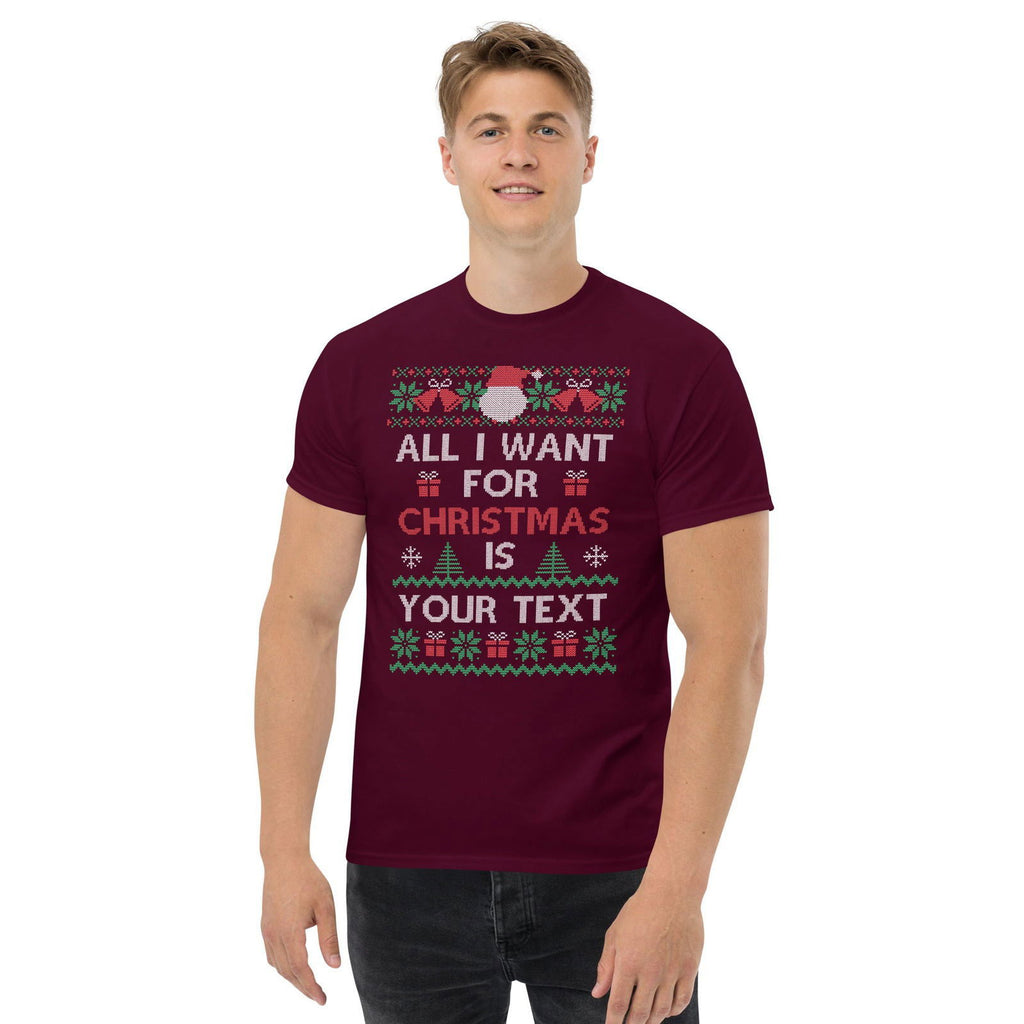 All I Want For Christmas Unisex T-Shirt - Popstar Panda
