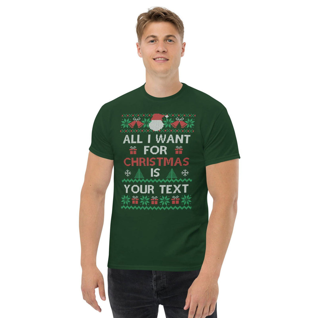 All I Want For Christmas Unisex T-Shirt - Popstar Panda