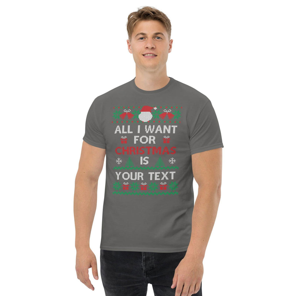 All I Want For Christmas Unisex T-Shirt - Popstar Panda