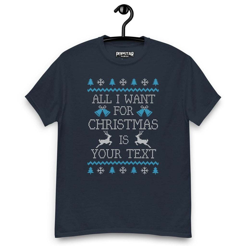 All I Want For Christmas v3 Unisex T-Shirt - Popstar Panda