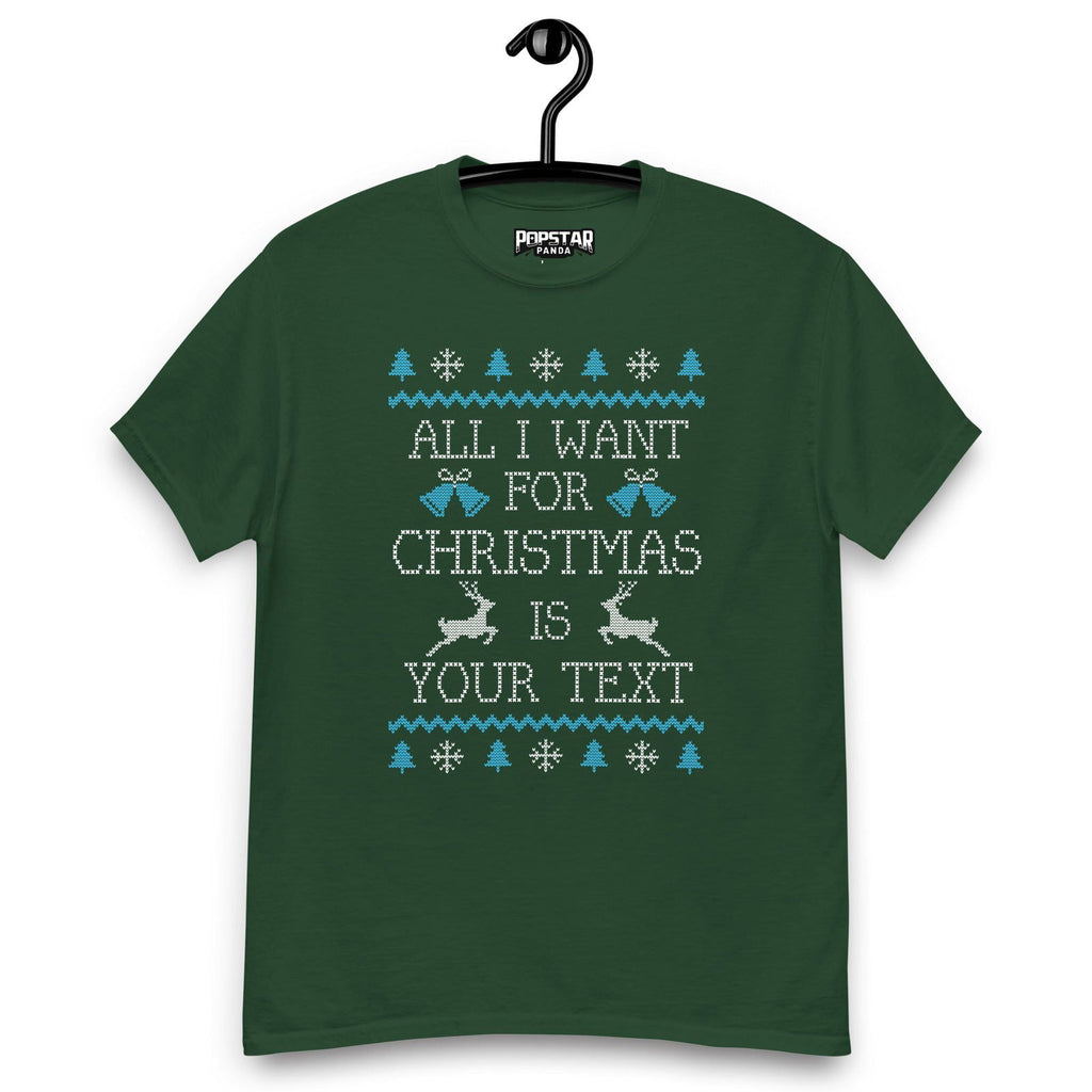 All I Want For Christmas v3 Unisex T-Shirt - Popstar Panda