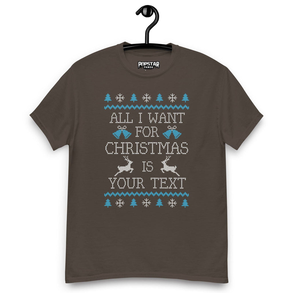 All I Want For Christmas v3 Unisex T-Shirt - Popstar Panda