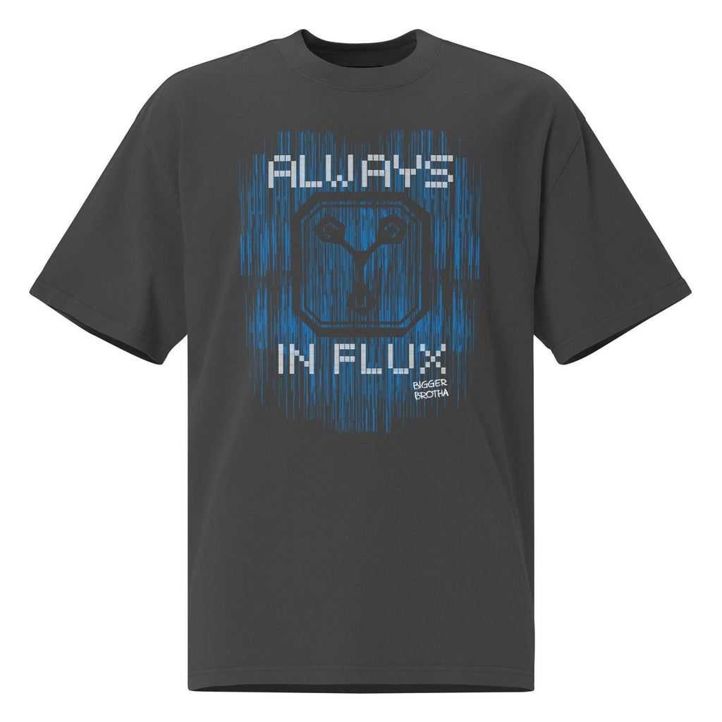 Always In Flux Oversized Faded T-Shirt - Popstar Panda