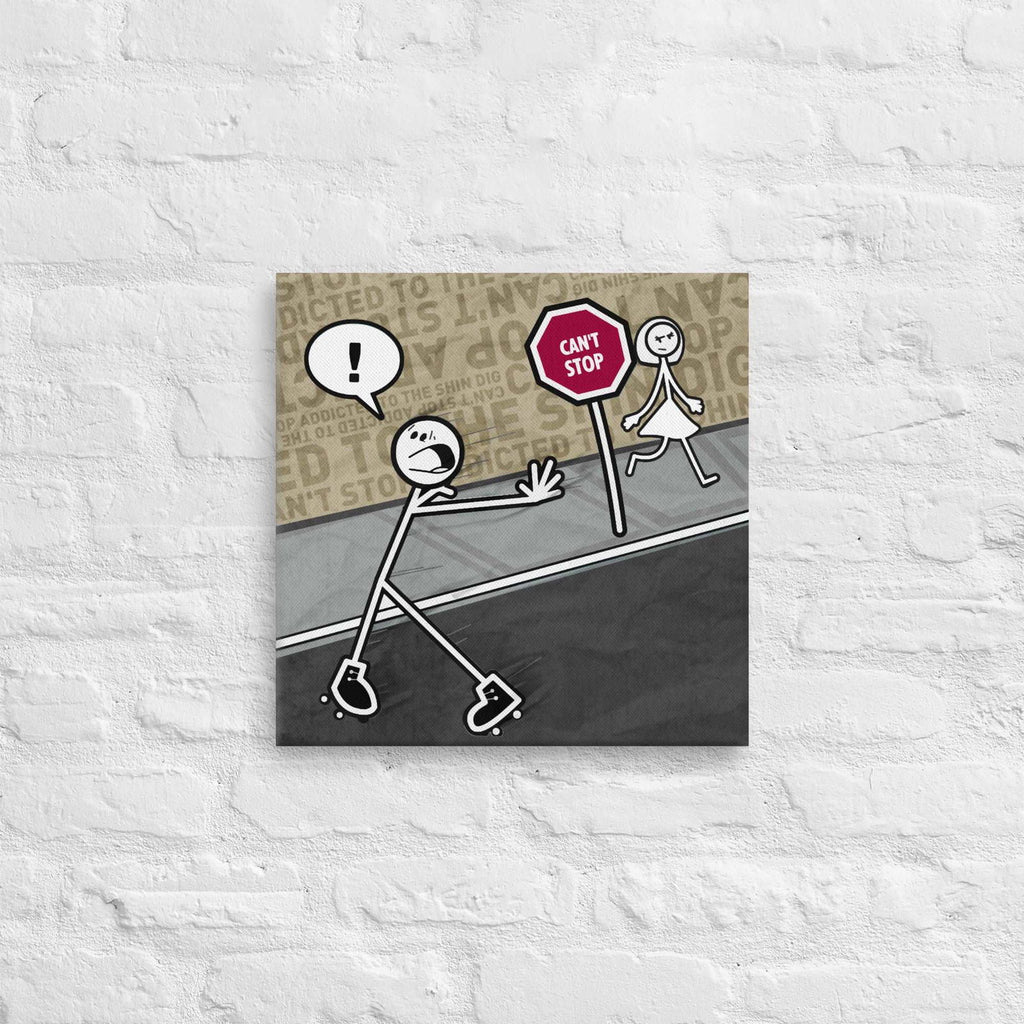 Can't Stop Canvas - Popstar Panda - 