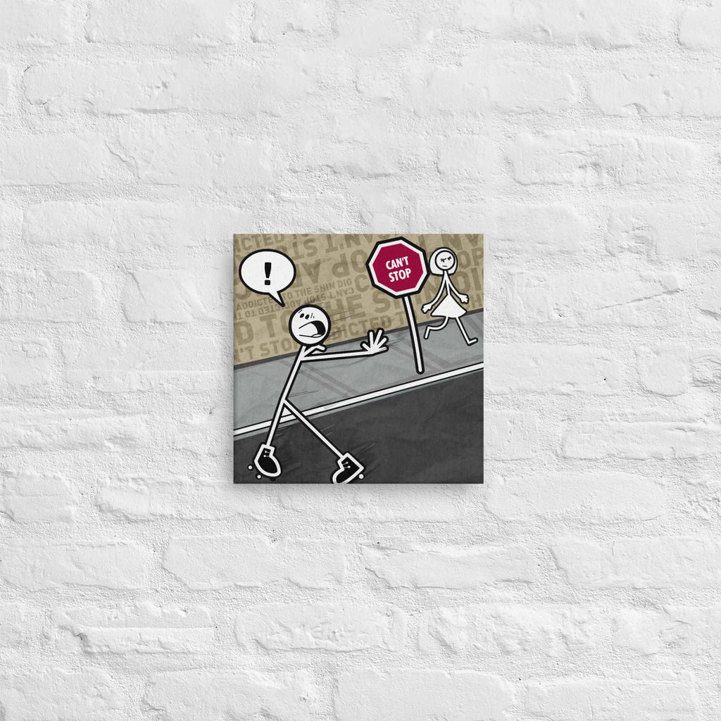 Can't Stop Canvas - Popstar Panda - 
