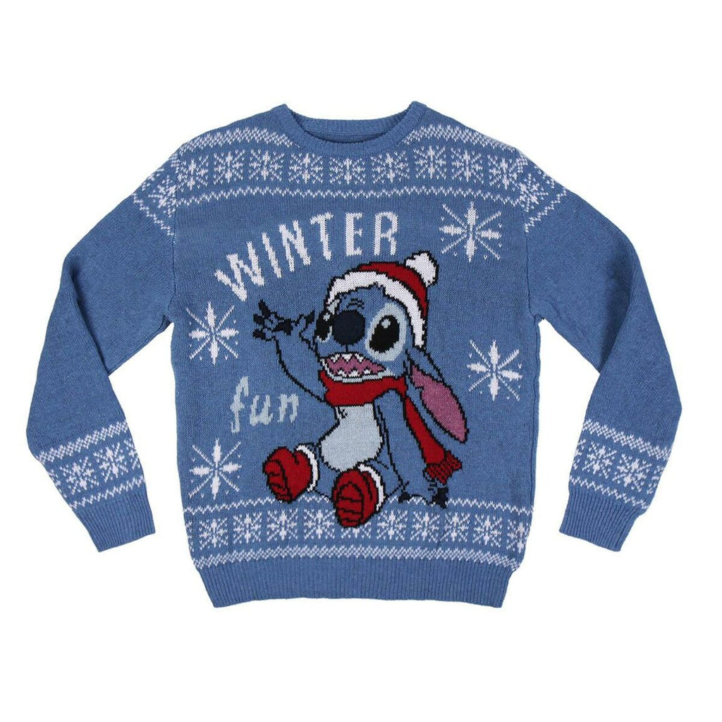 Christmas Jumper Stitch Blue - Popstar Panda