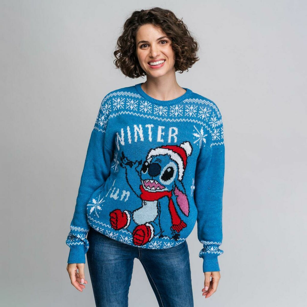 Christmas Jumper Stitch Blue - Popstar Panda