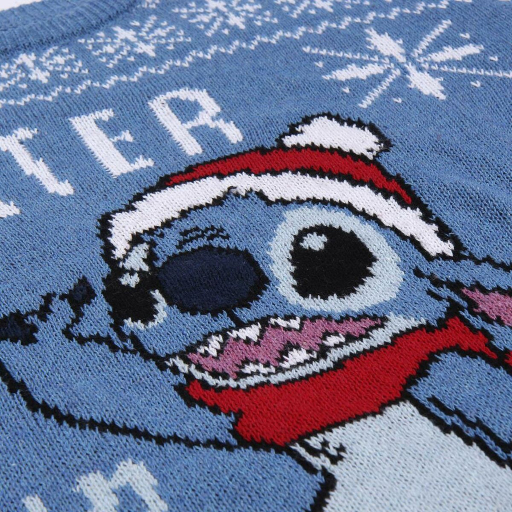 Christmas Jumper Stitch Blue - Popstar Panda