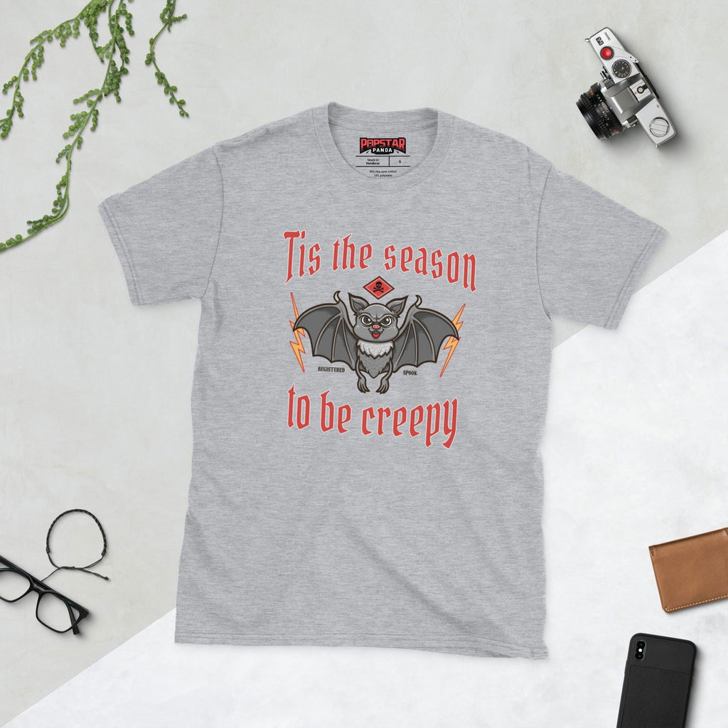 Creepy Season Short-Sleeve Unisex T-Shirt - Popstar Panda