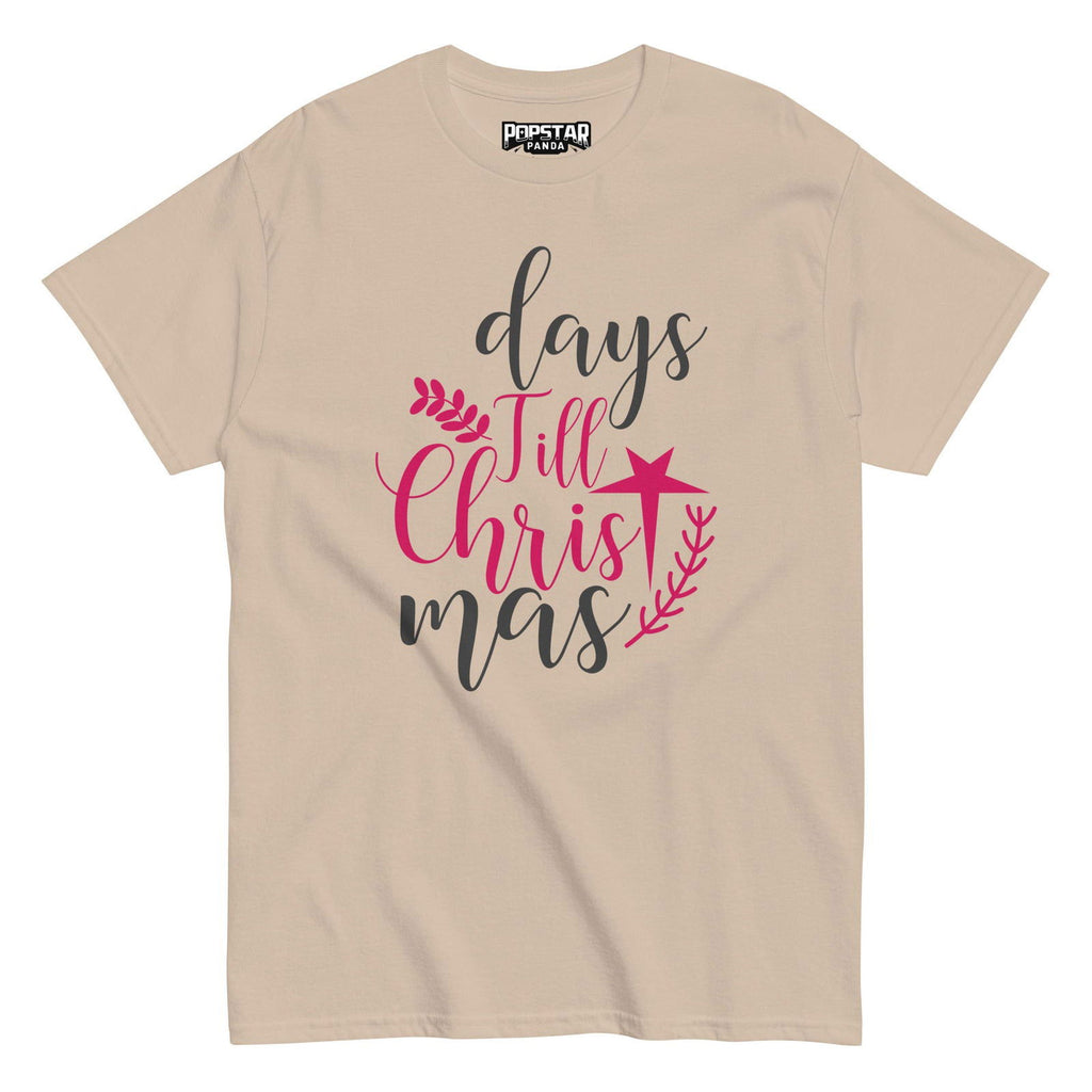 Days Till Christmas Unisex T-Shirt - Popstar Panda