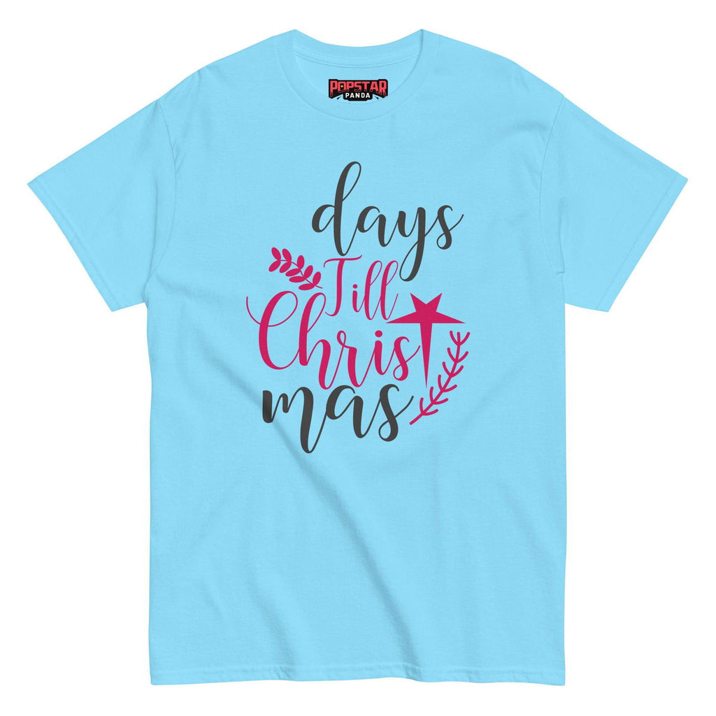 Days Till Christmas Unisex T-Shirt - Popstar Panda