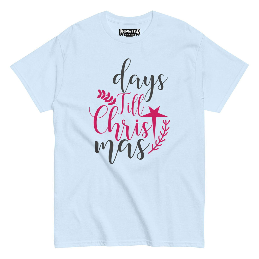 Days Till Christmas Unisex T-Shirt - Popstar Panda