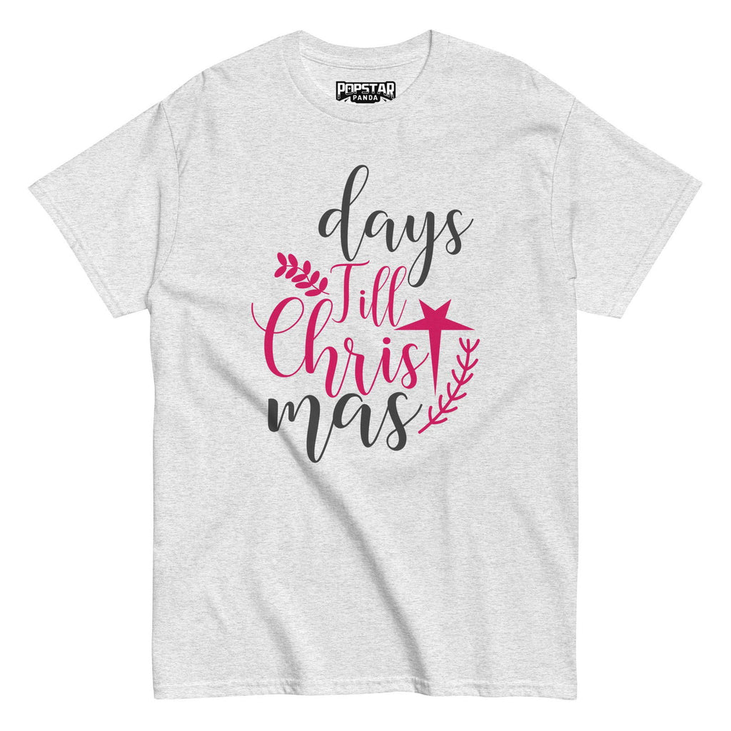 Days Till Christmas Unisex T-Shirt - Popstar Panda