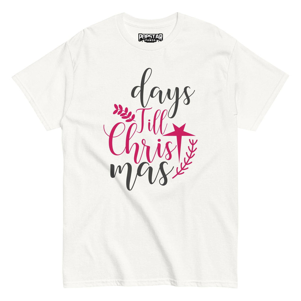 Days Till Christmas Unisex T-Shirt - Popstar Panda