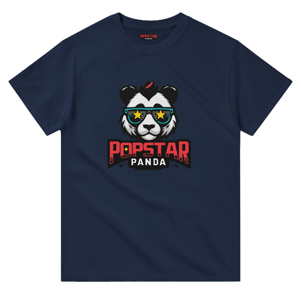 Design Your Own T-Shirt (Change Image) - Heavyweight Crewneck T-Shirt - Popstar Panda