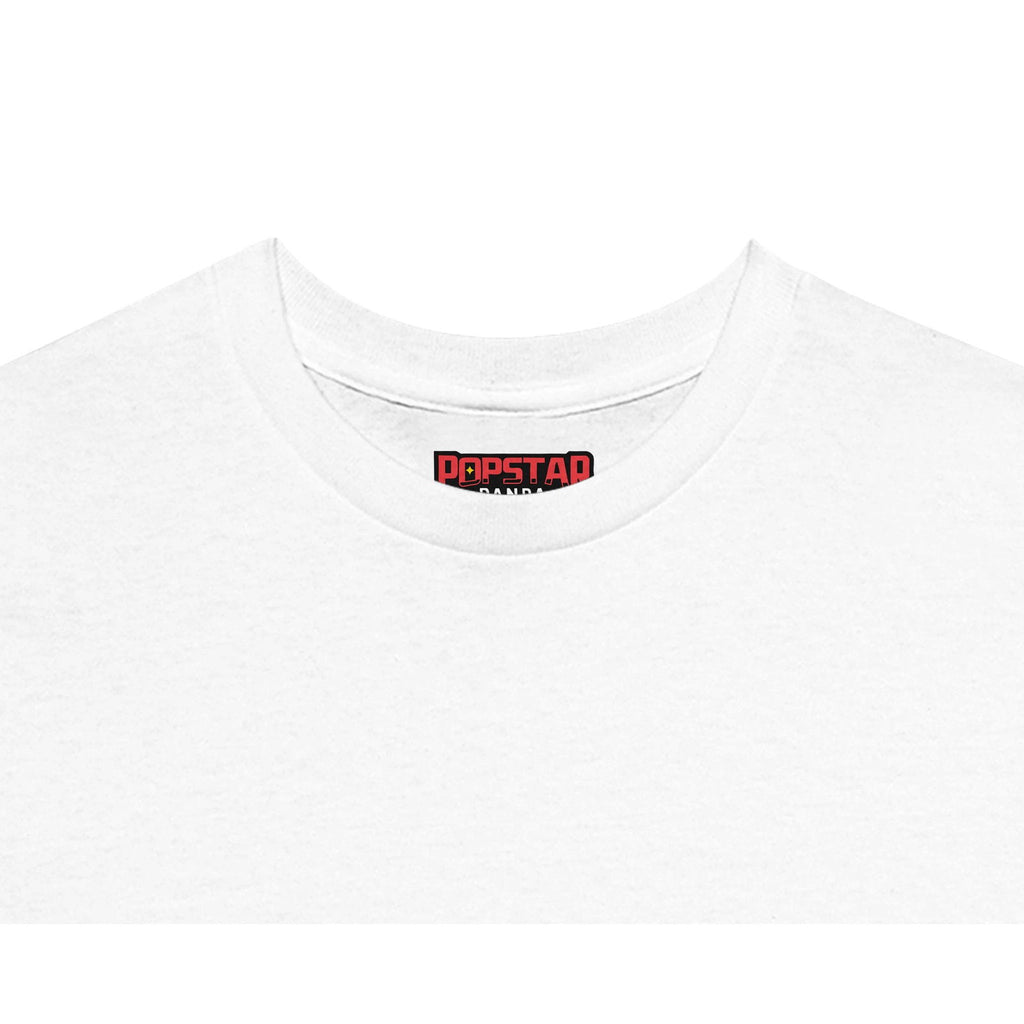 Design Your Own T-Shirt (Change Image) - Heavyweight Crewneck T-Shirt - Popstar Panda