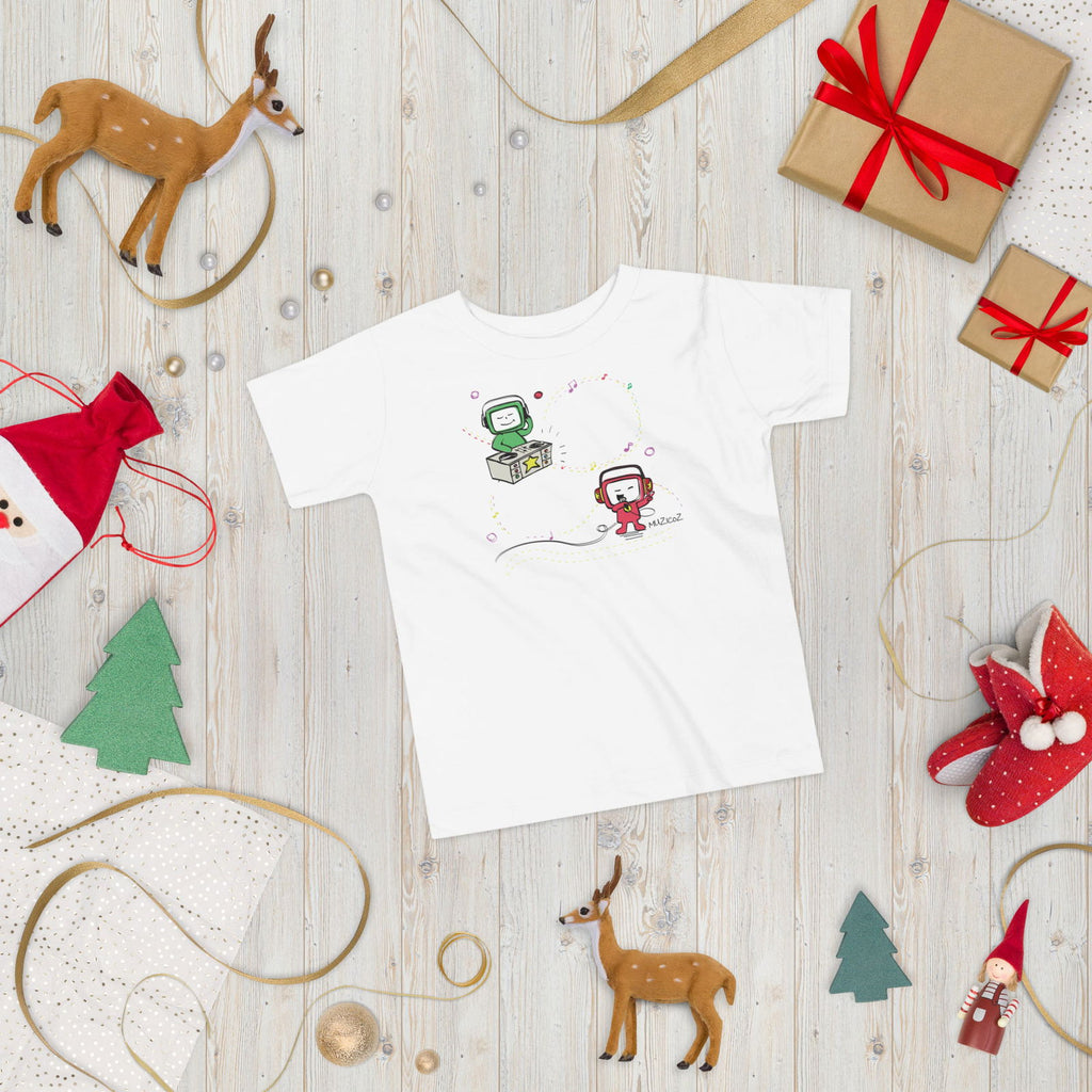 Dilo & Nemo (Muzicoz) Toddler Short Sleeve Tee - Popstar Panda