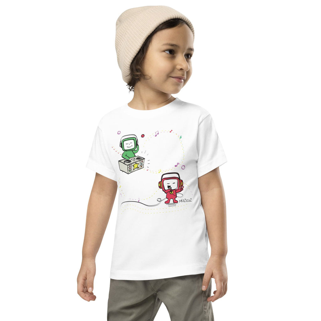 Dilo & Nemo (Muzicoz) Toddler Short Sleeve Tee - Popstar Panda