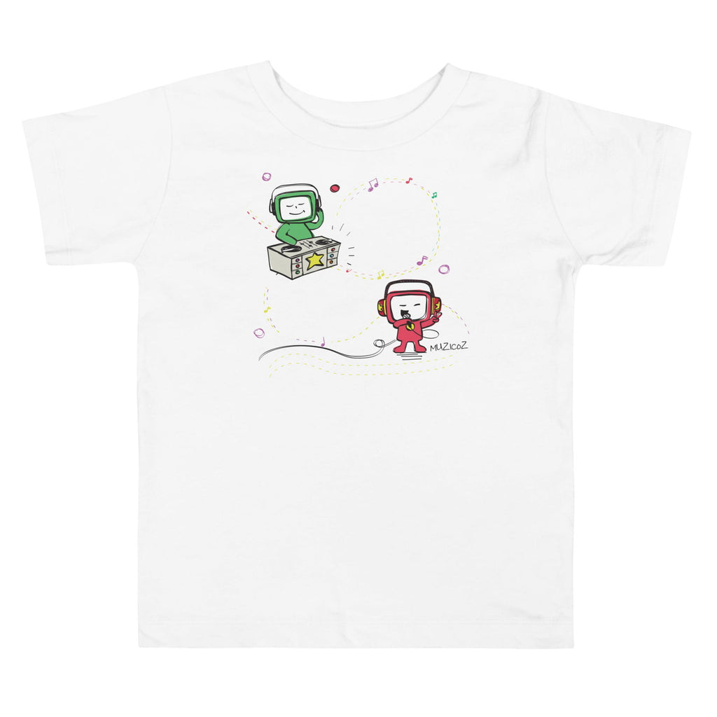 Dilo & Nemo (Muzicoz) Toddler Short Sleeve Tee - Popstar Panda