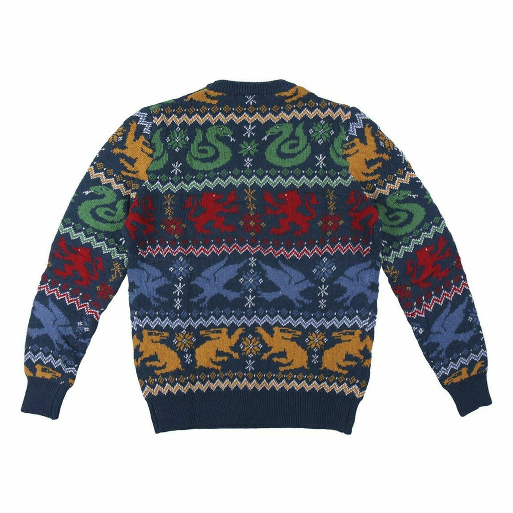 Harry Potter Christmas Jumper Blue - Popstar Panda