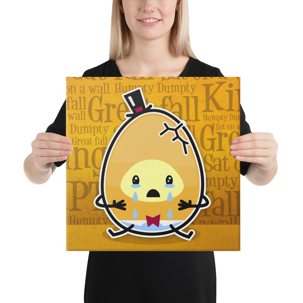 Humpty Dumpty Canvas - Popstar Panda