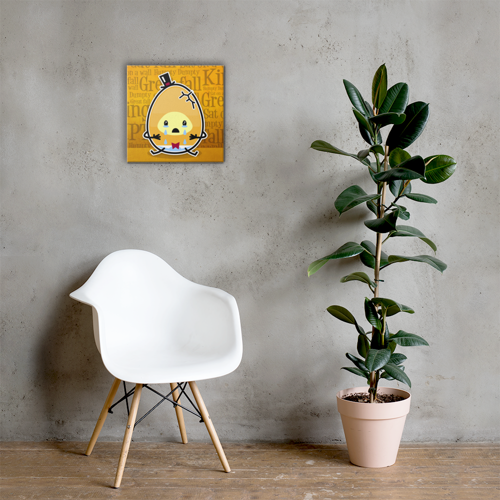 Humpty Dumpty Canvas - Popstar Panda