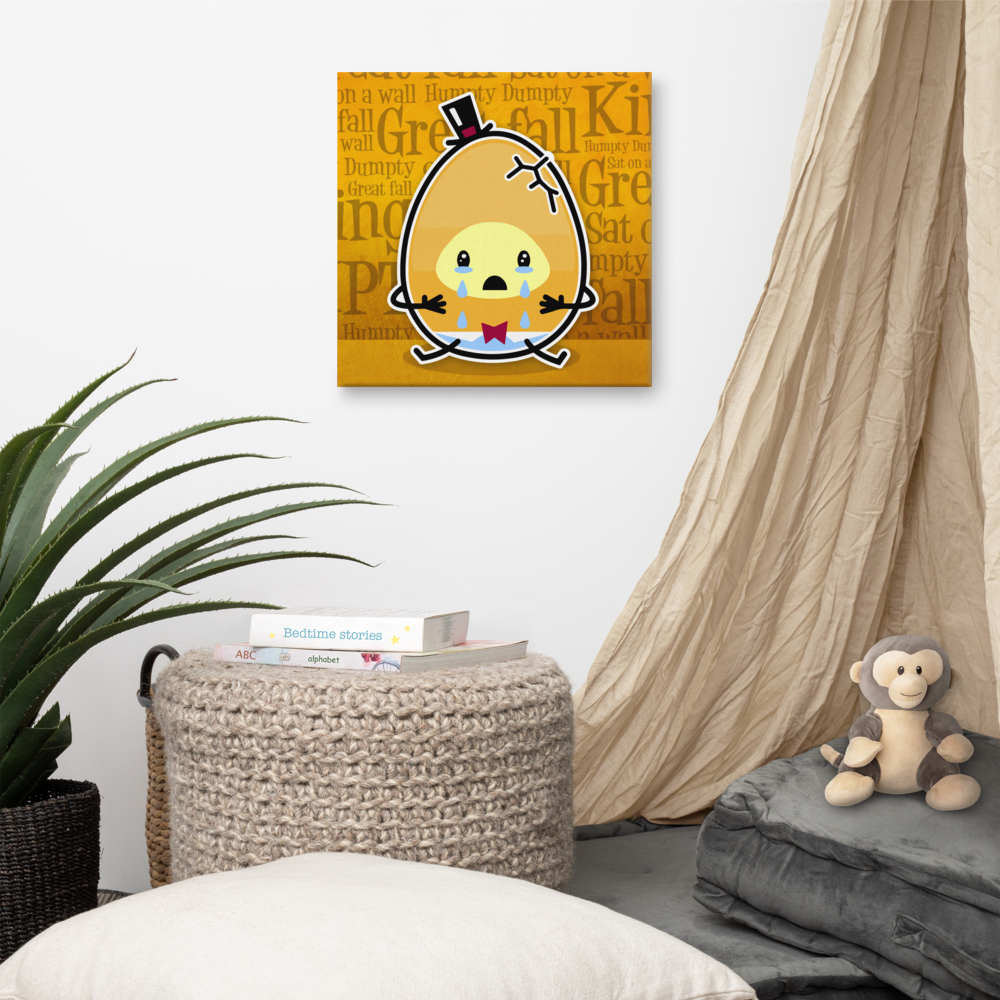 Humpty Dumpty Canvas - Popstar Panda