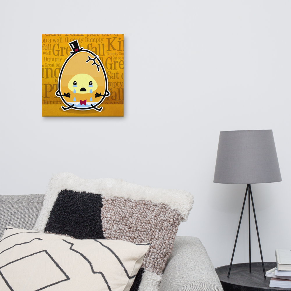 Humpty Dumpty Canvas - Popstar Panda