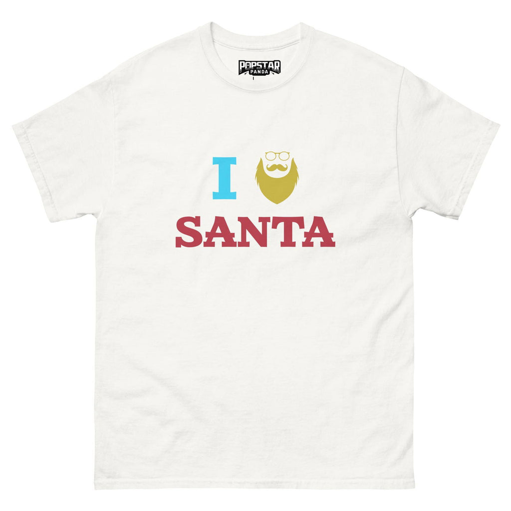 I Love Santa V2 Unisex T-Shirt - Popstar Panda
