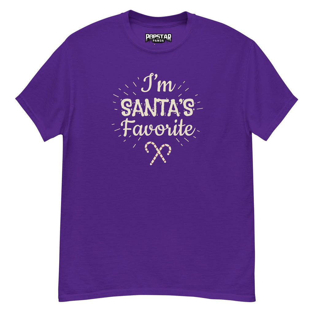 I'm Santa's Favorite Unisex T-Shirt - Popstar Panda