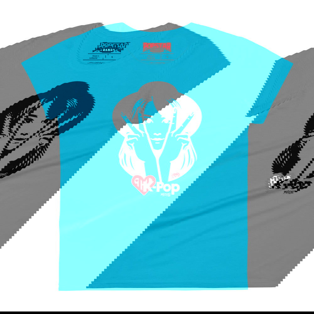 K-Pop Idol iCon Women's Short Sleeve T-Shirt - Popstar Panda - 