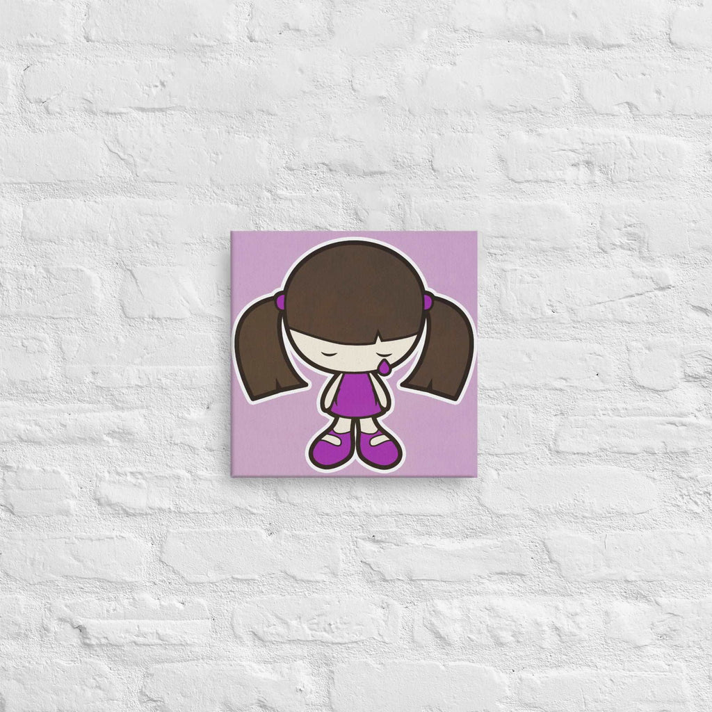 Lonely Girl Canvas - Popstar Panda - 