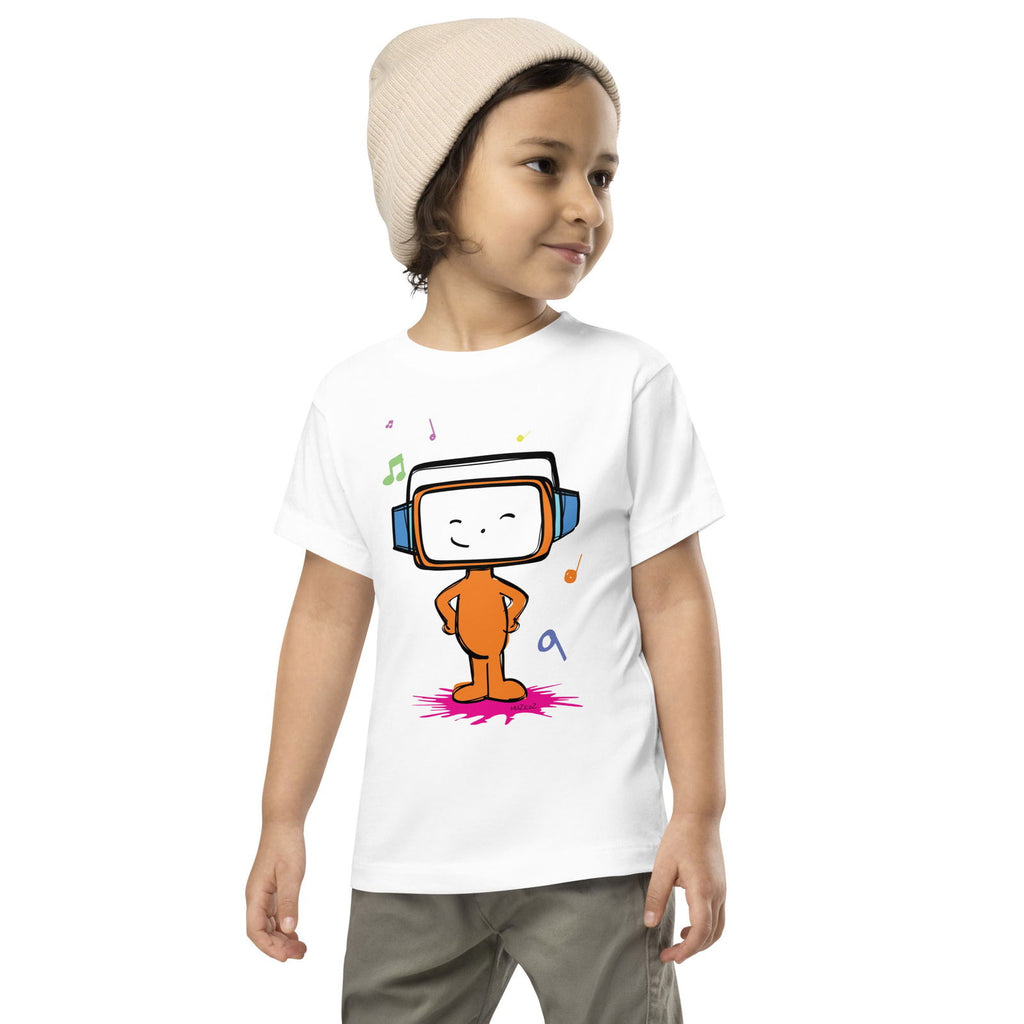 Nico (Muzicoz) Toddler Short Sleeve Tee - Popstar Panda