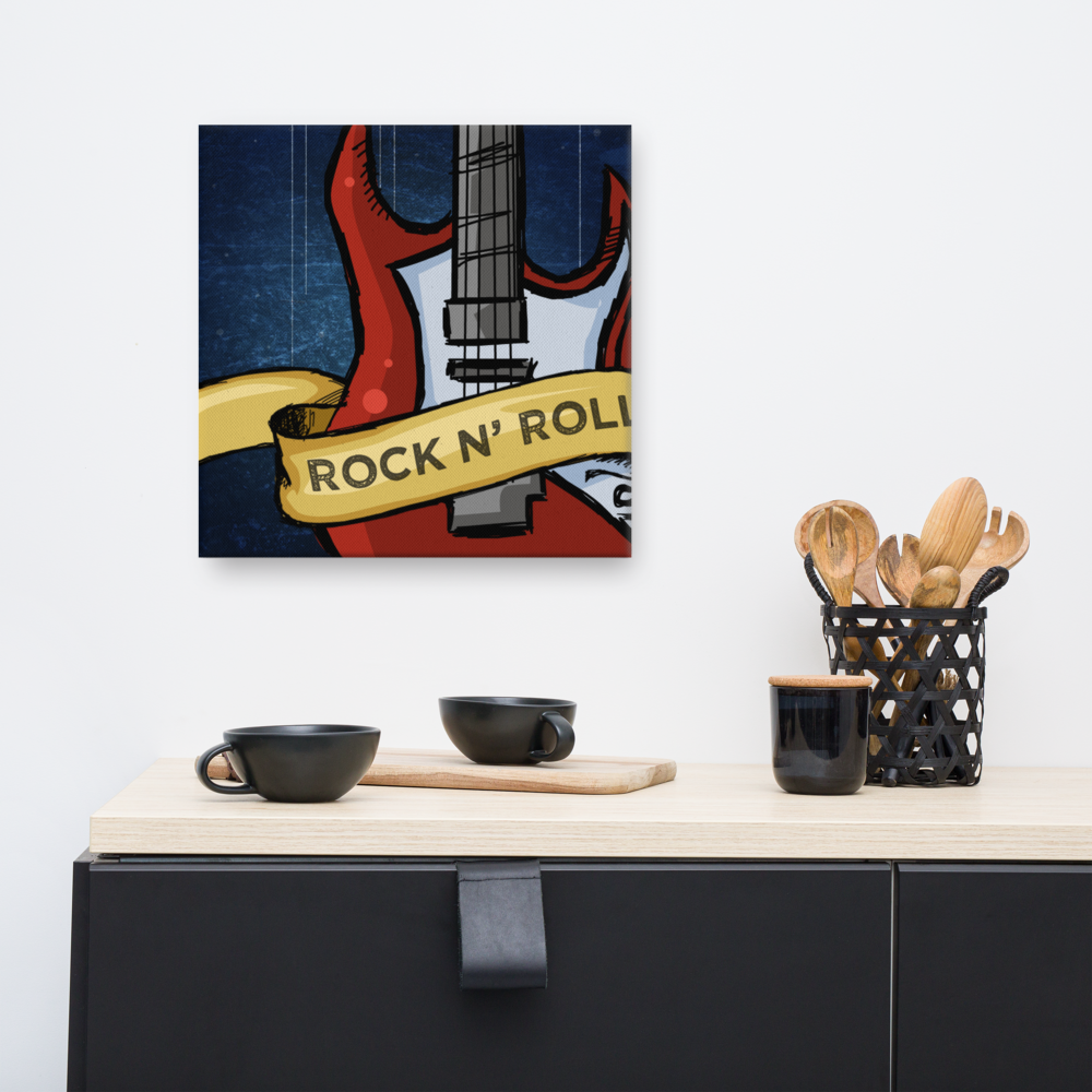 Rock n Roll Canvas - Popstar Panda