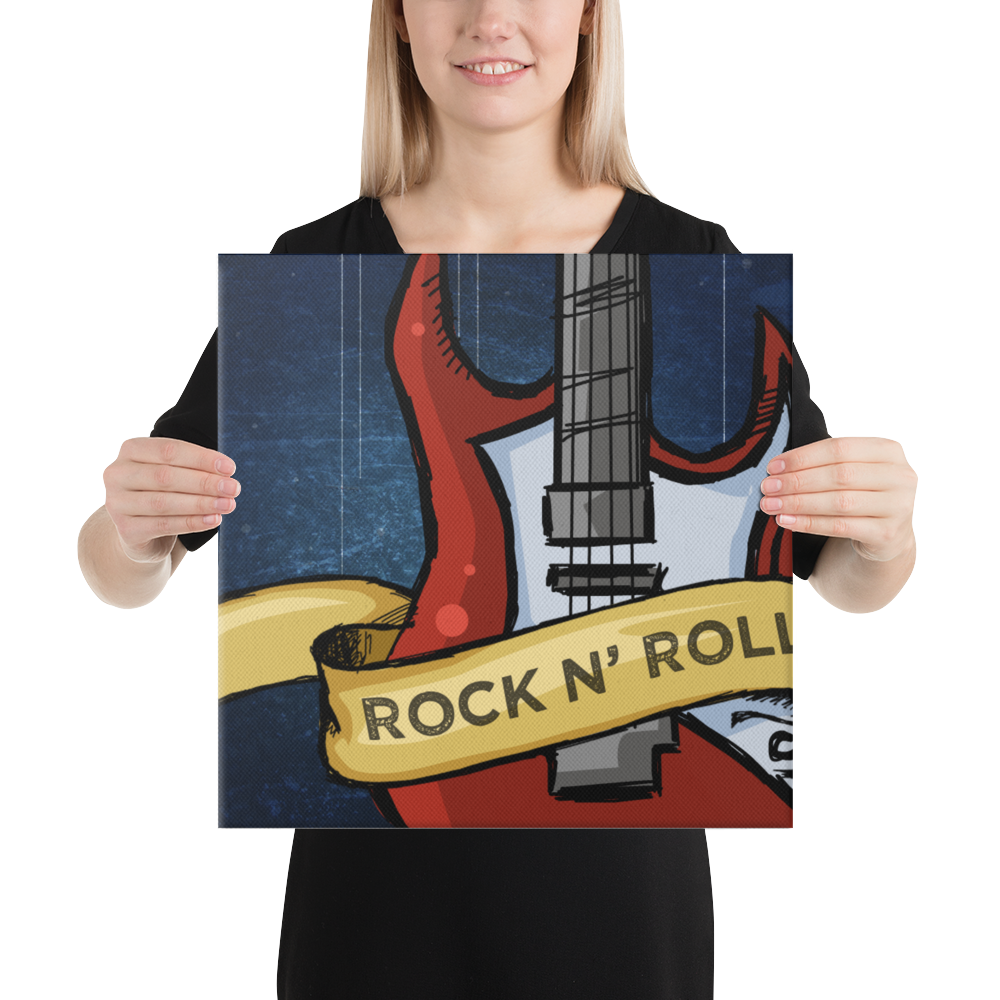 Rock n Roll Canvas - Popstar Panda