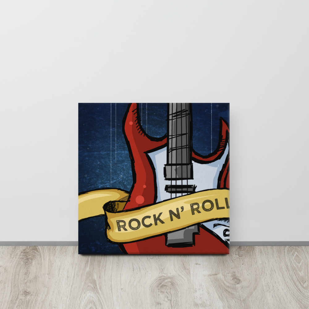 Rock n Roll Canvas - Popstar Panda