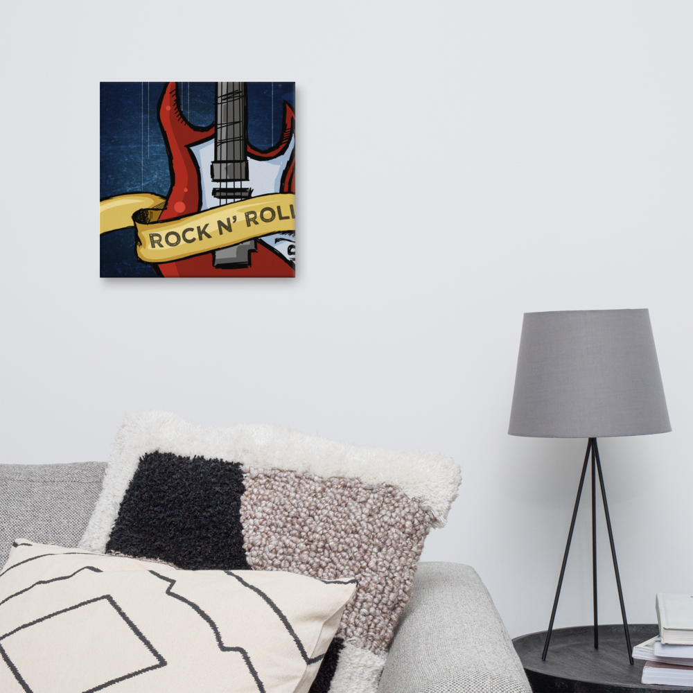 Rock n Roll Canvas - Popstar Panda