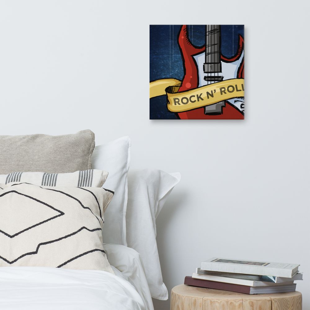 Rock n Roll Canvas - Popstar Panda