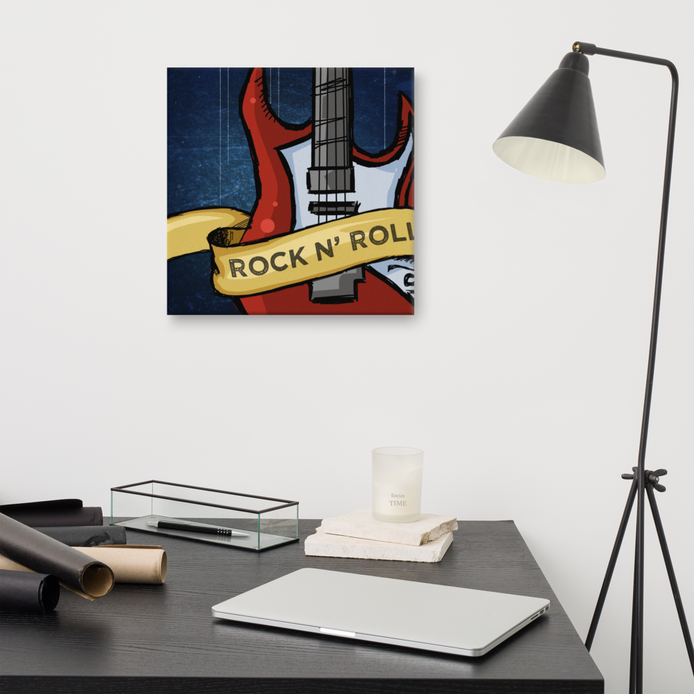 Rock n Roll Canvas - Popstar Panda