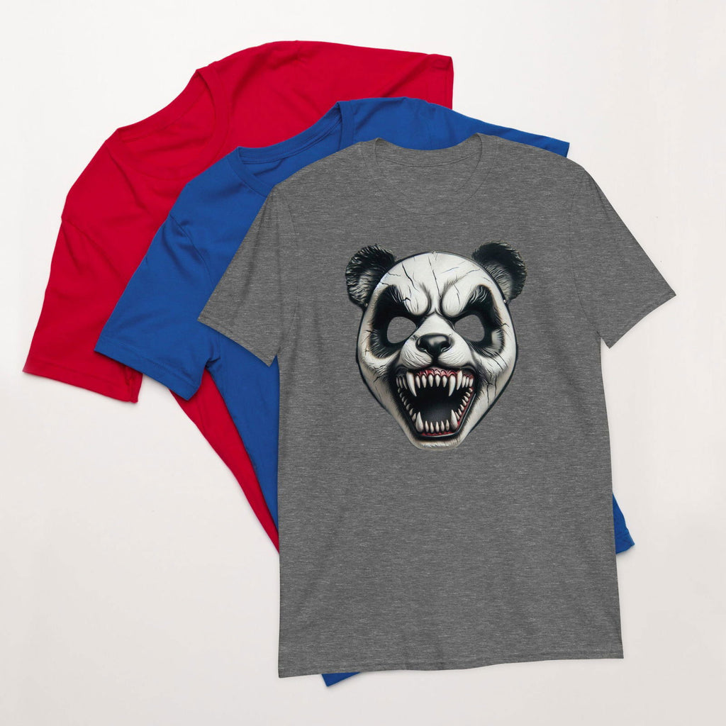 Scary Vampire Panda Short-Sleeve Unisex T-Shirt - Popstar Panda