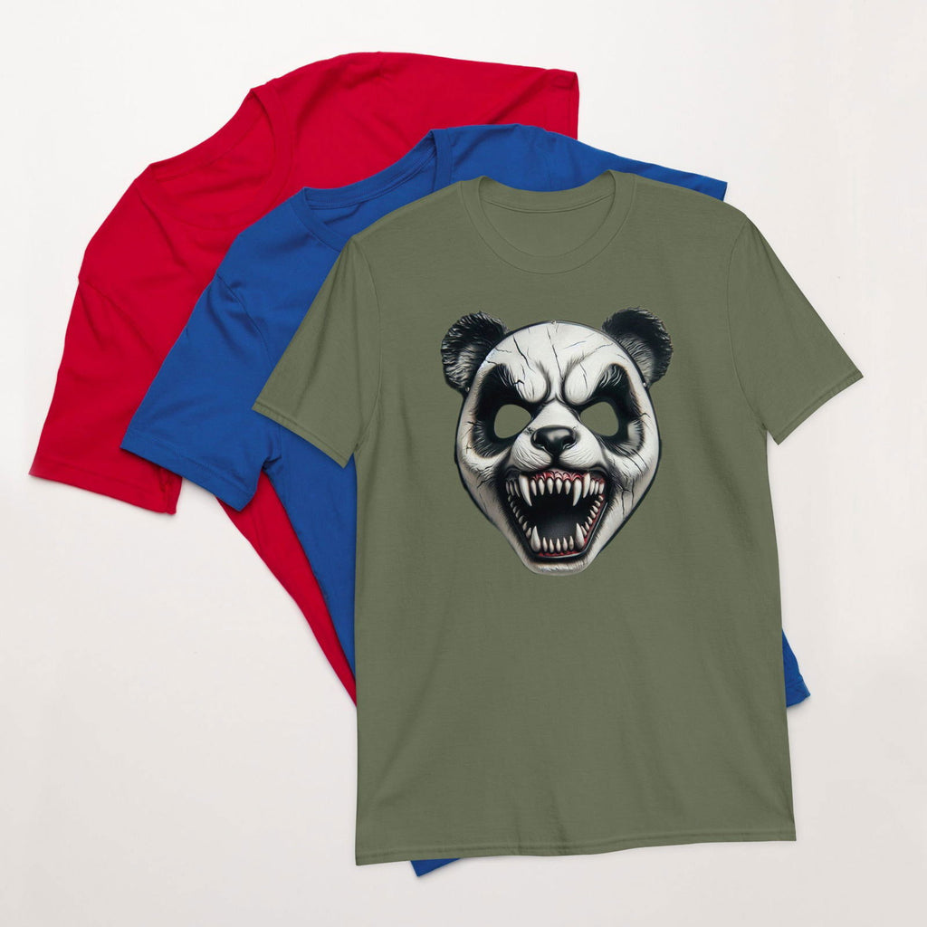 Scary Vampire Panda Short-Sleeve Unisex T-Shirt - Popstar Panda