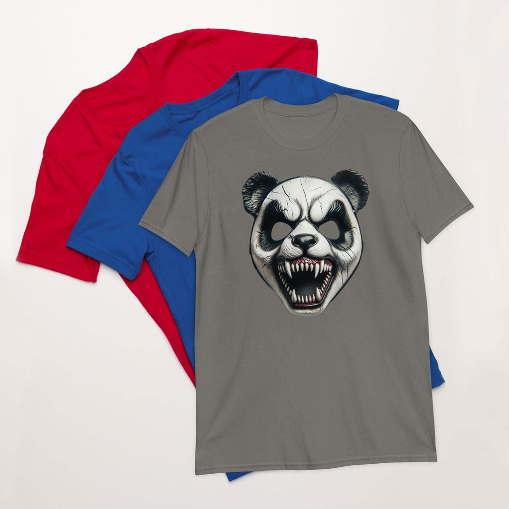 Scary Vampire Panda Short-Sleeve Unisex T-Shirt - Popstar Panda