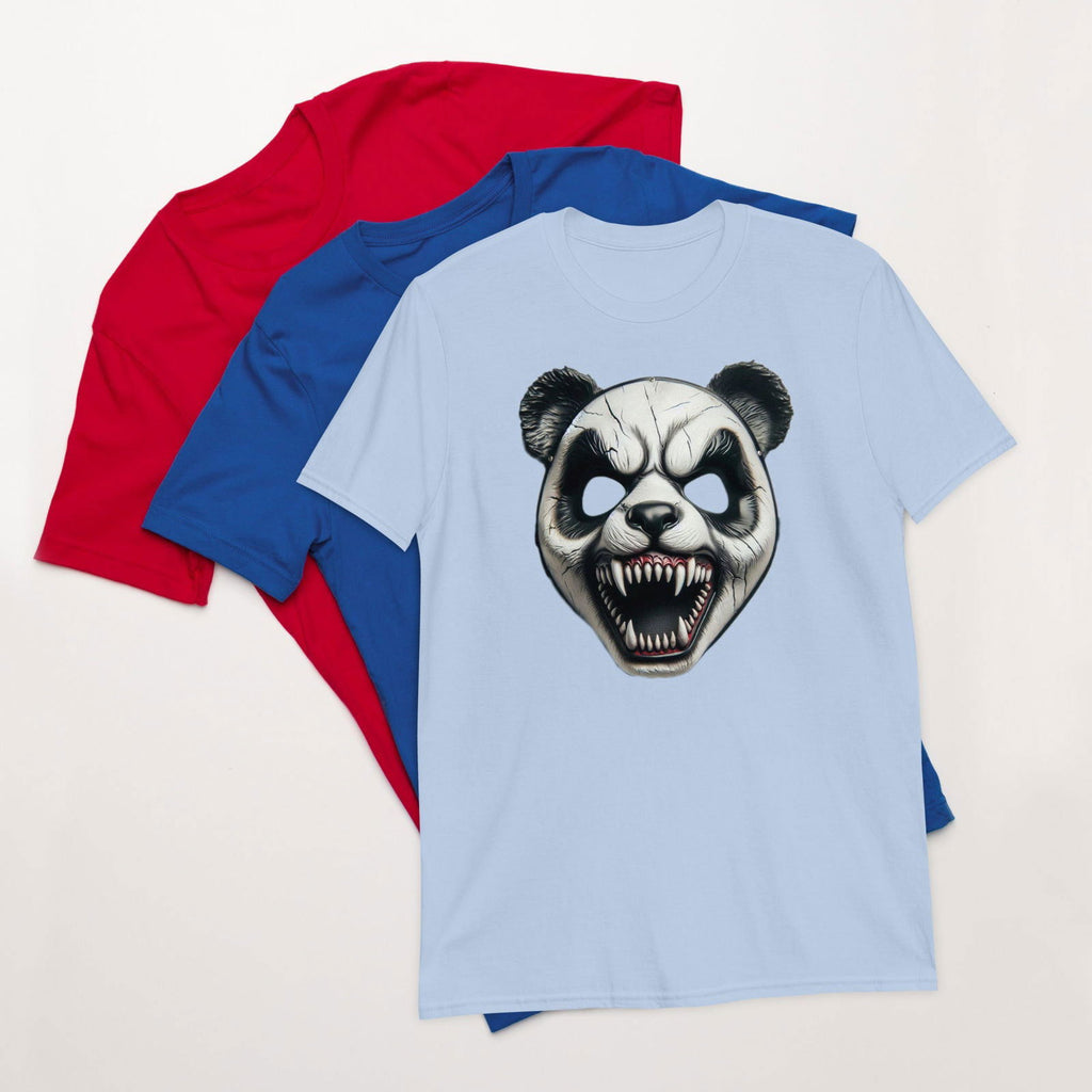 Scary Vampire Panda Short-Sleeve Unisex T-Shirt - Popstar Panda