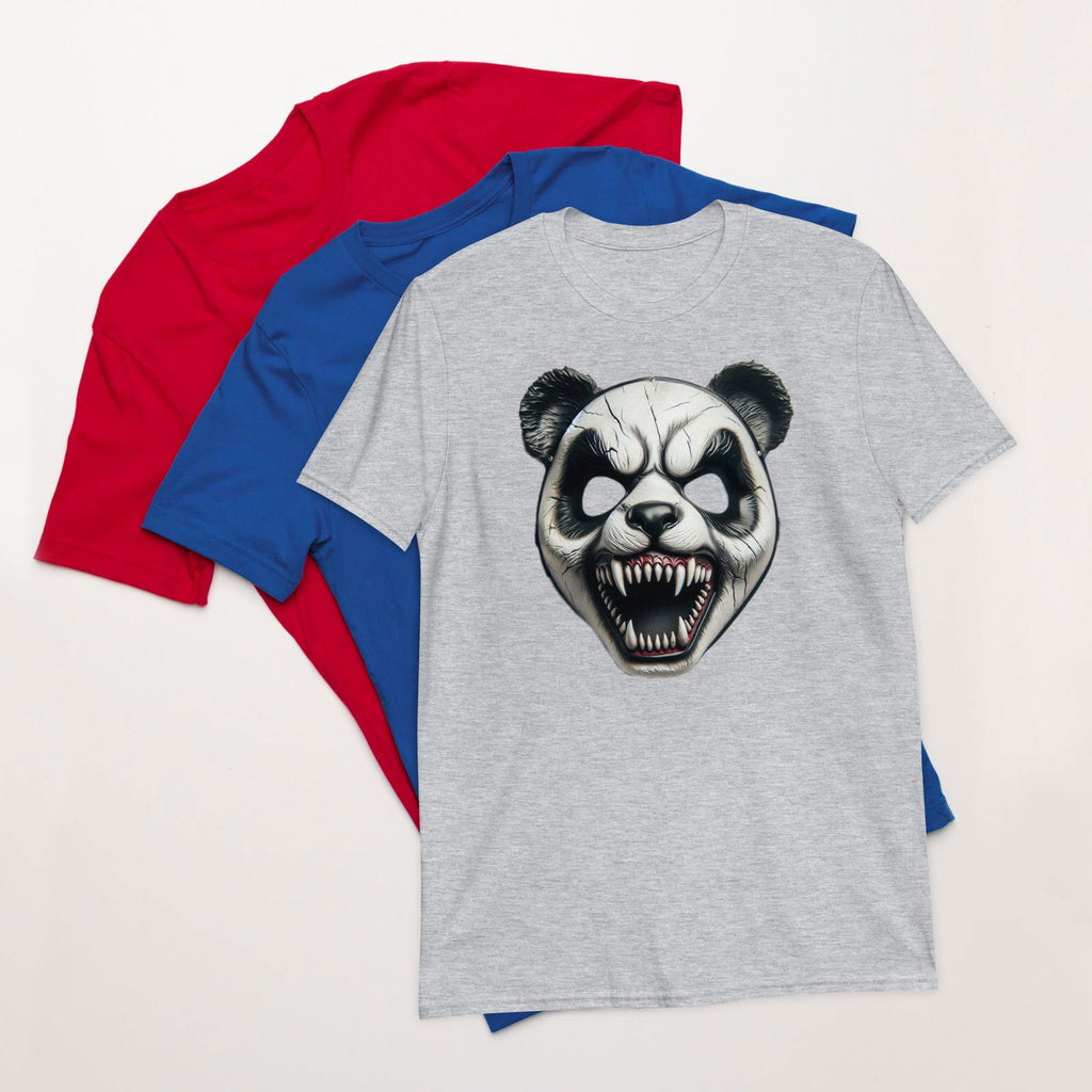 Scary Vampire Panda Short-Sleeve Unisex T-Shirt - Popstar Panda