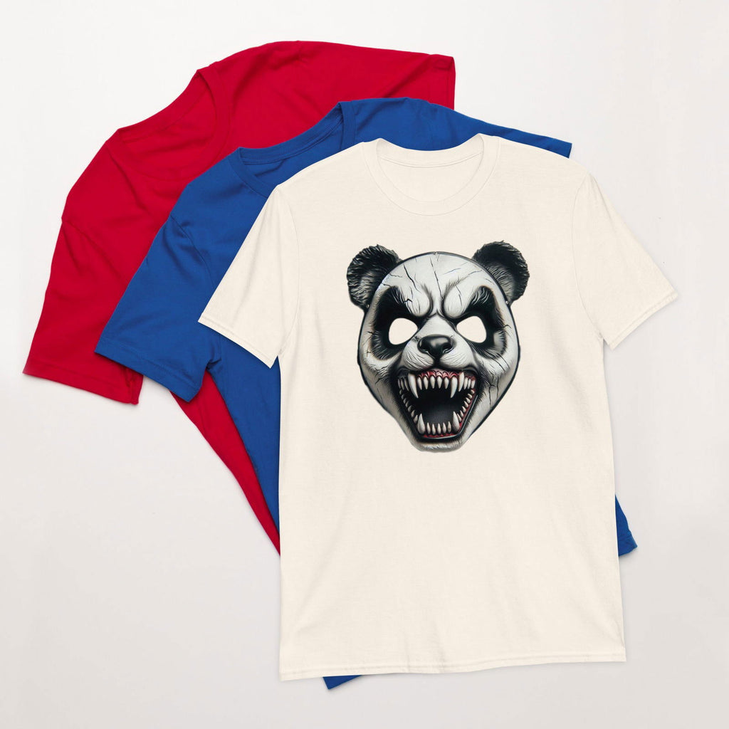 Scary Vampire Panda Short-Sleeve Unisex T-Shirt - Popstar Panda