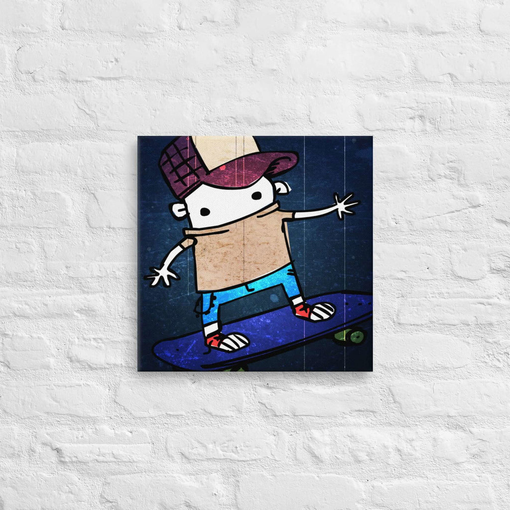 Skater Boi Canvas - Popstar Panda - 