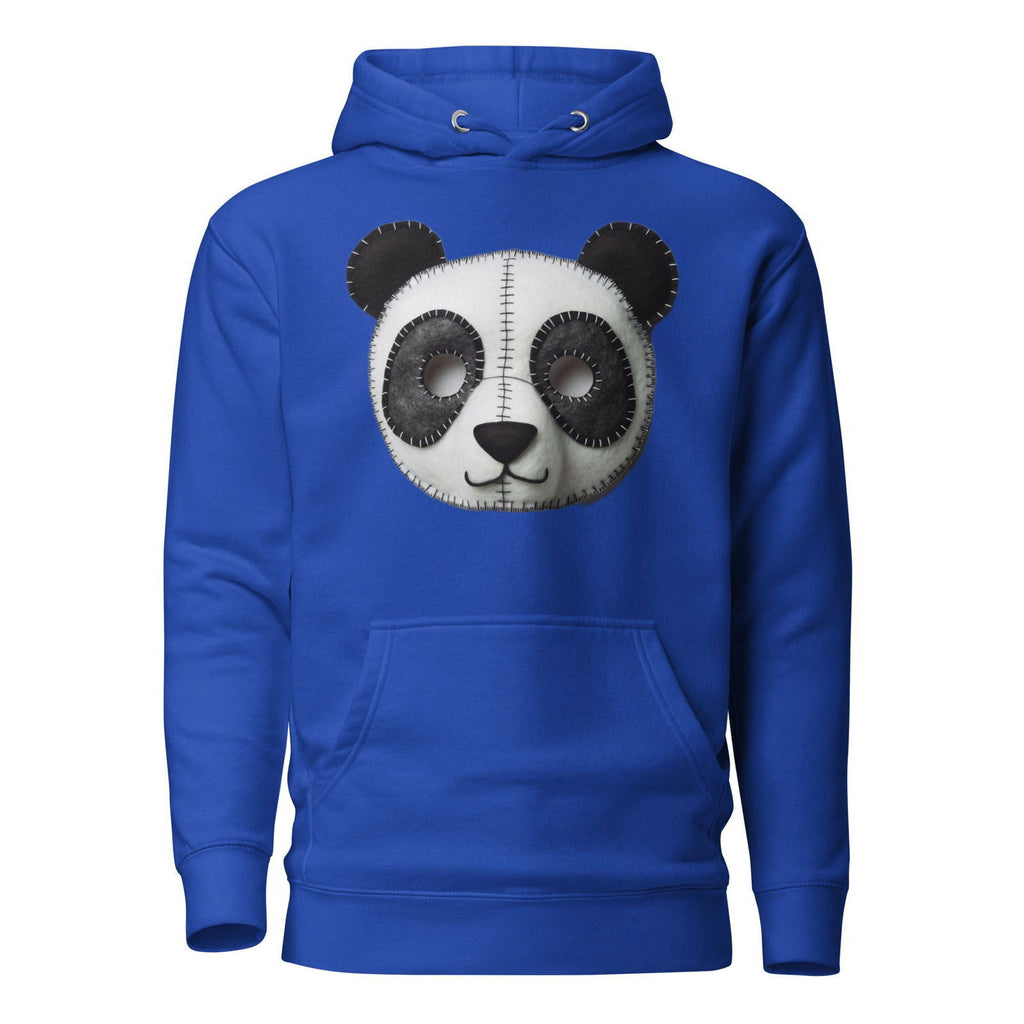 Stitched Panda Face Unisex Hoodie - Popstar Panda