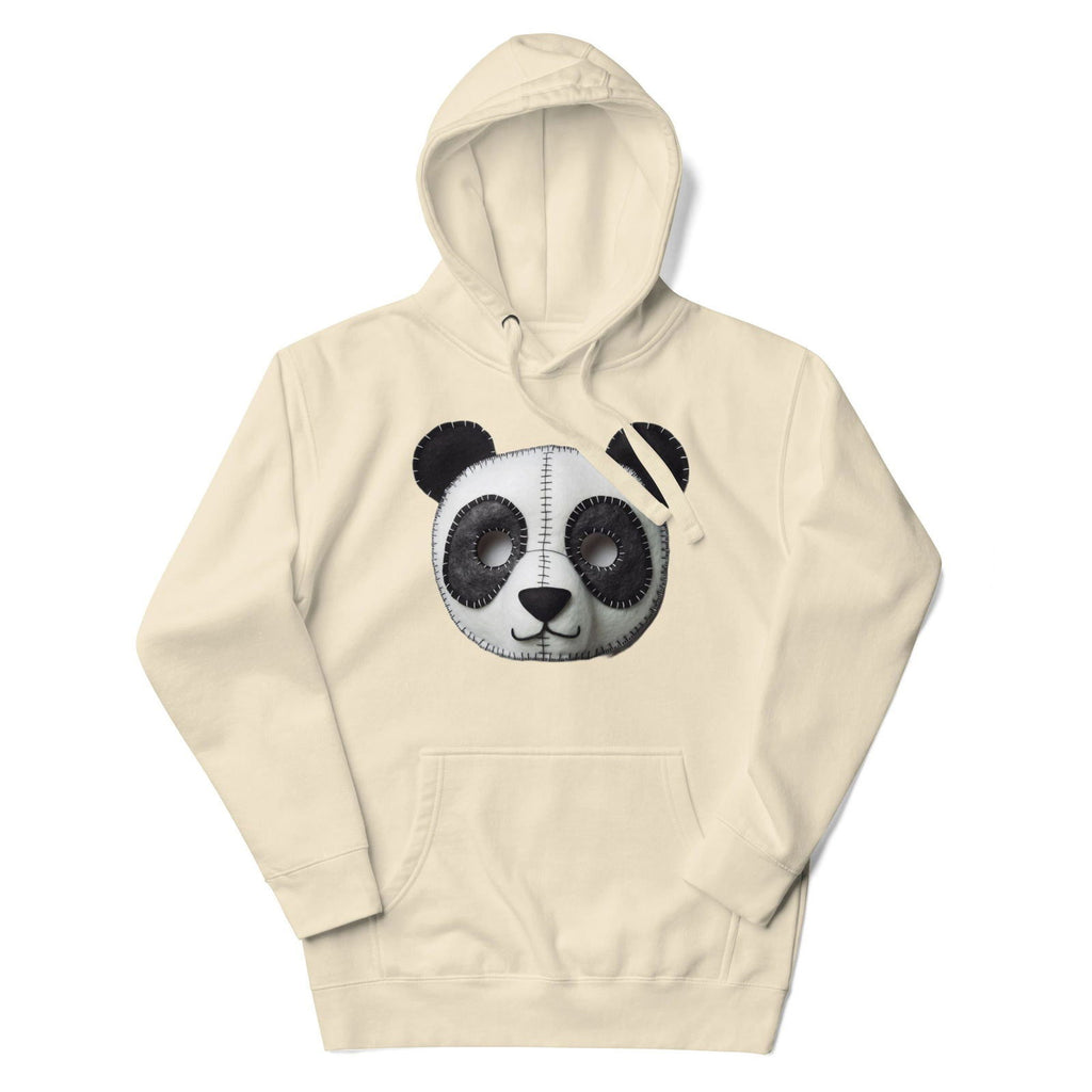 Stitched Panda Face Unisex Hoodie - Popstar Panda