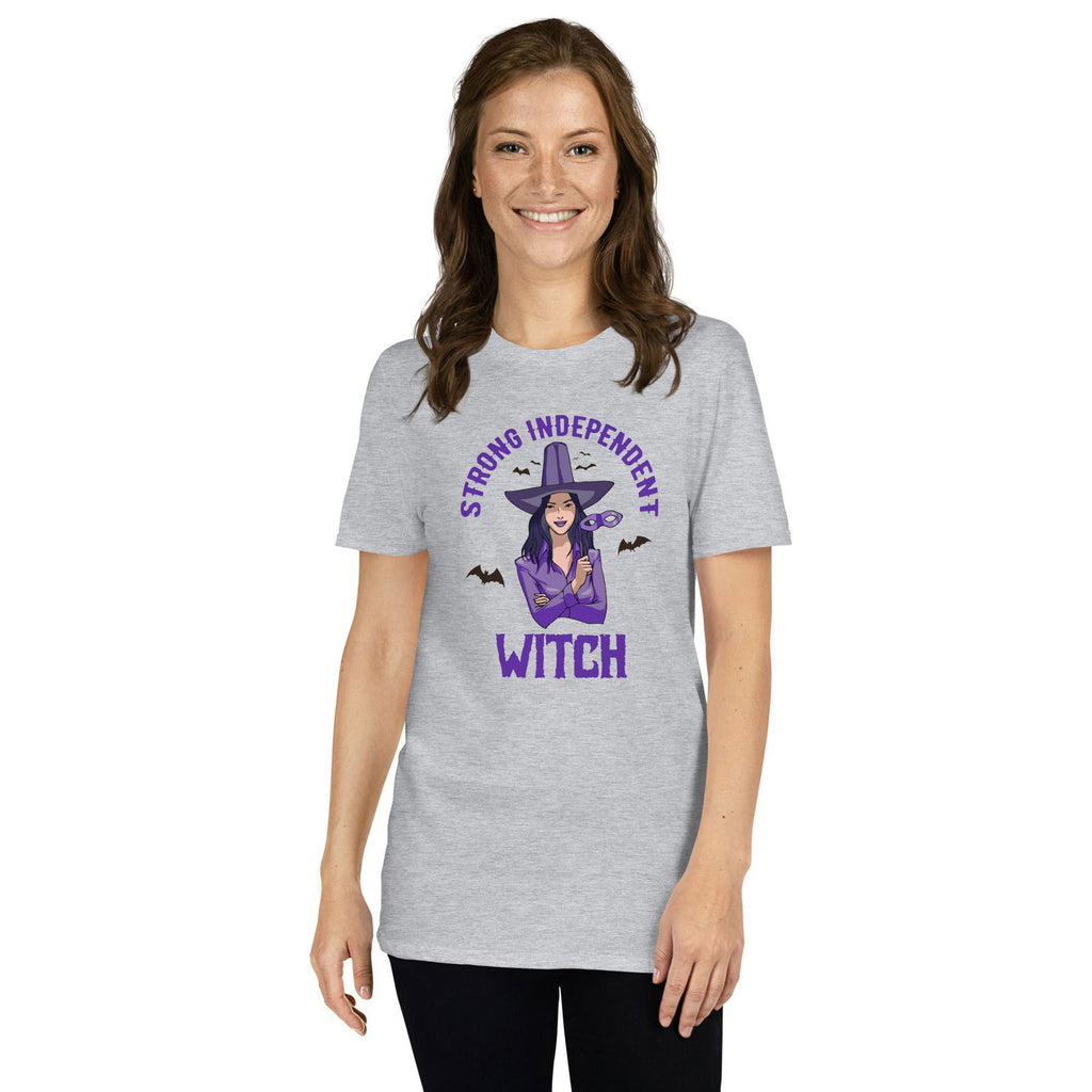 Strong Independent Witch Short-Sleeve Unisex T-Shirt - Popstar Panda